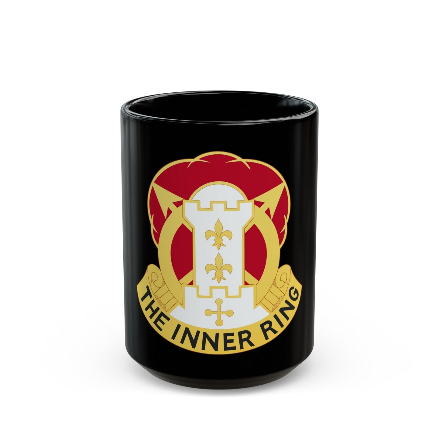 17th Artillery Group (U.S. Army) Black Coffee Mug-15oz-The Sticker Space