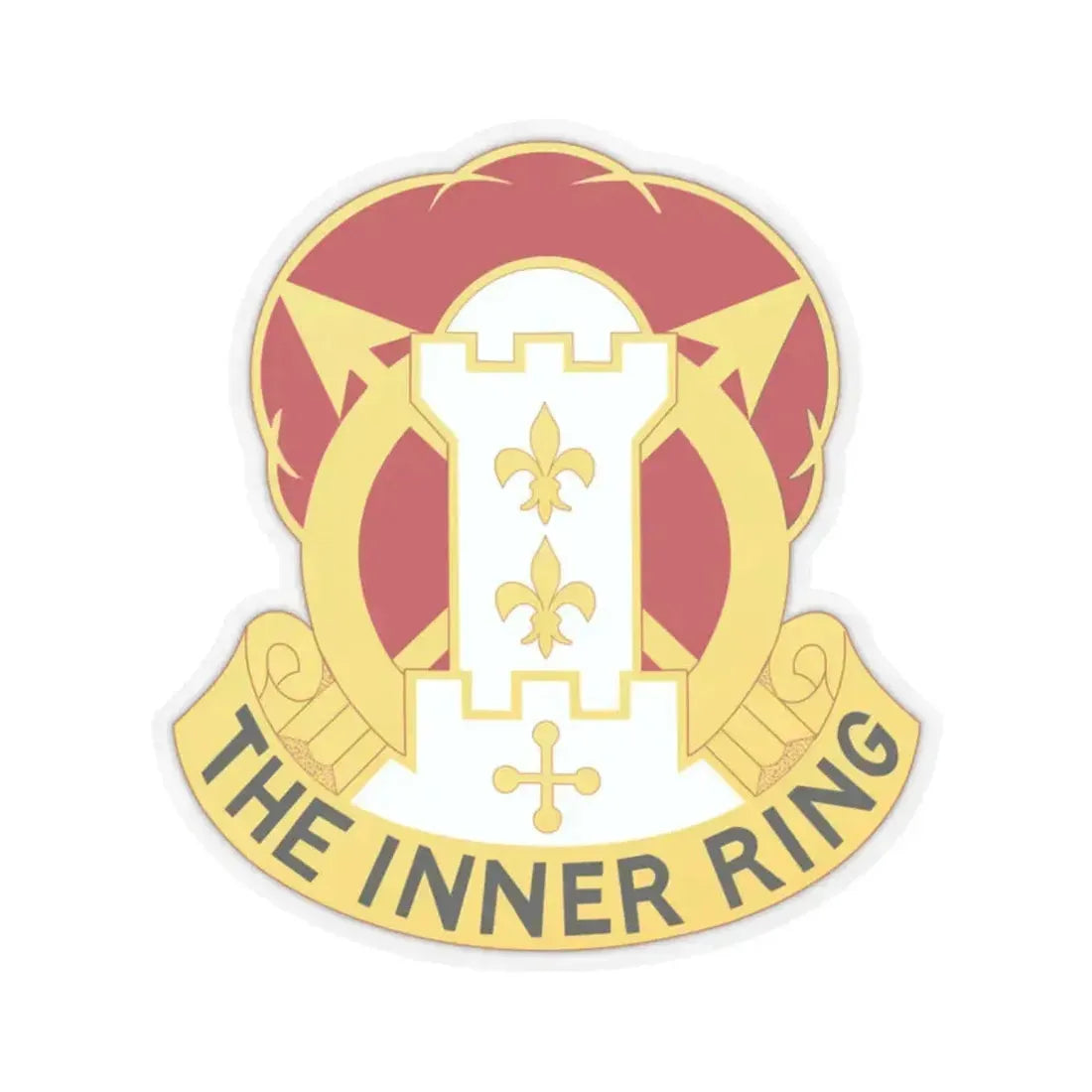 17th Artillery Group (U.S. Army) STICKER Vinyl Kiss-Cut Decal 2 Inch Transparent - The Sticker Space