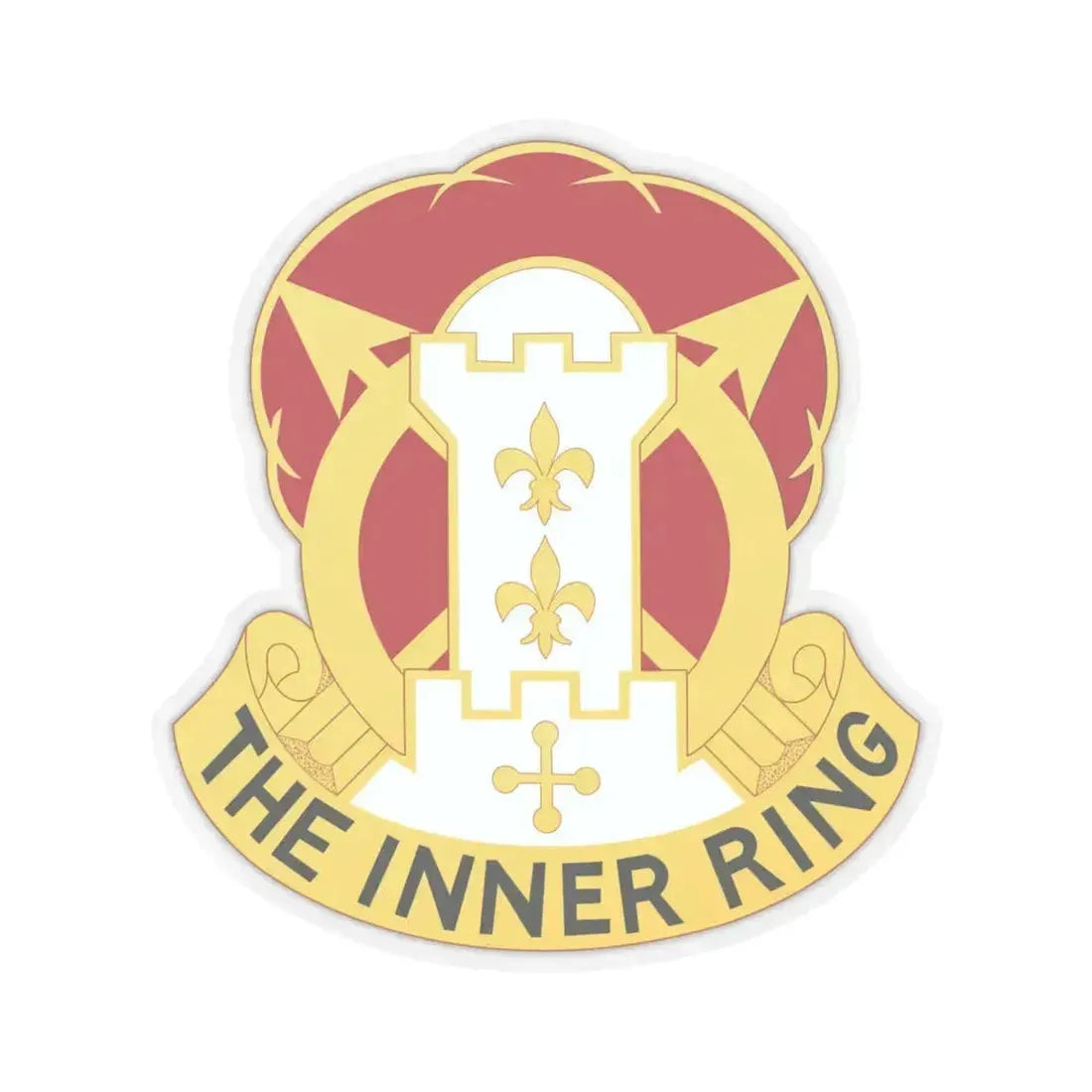 17th Artillery Group (U.S. Army) STICKER Vinyl Kiss-Cut Decal 6 Inch Transparent - The Sticker Space