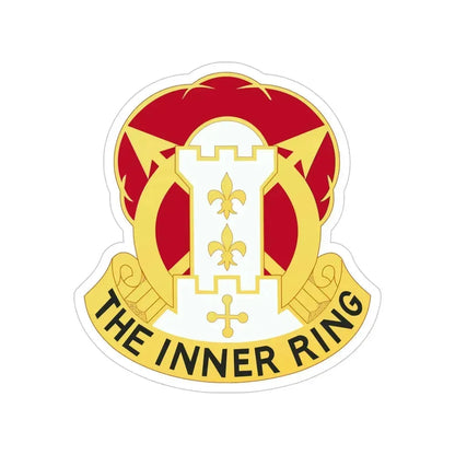 17th Artillery Group (U.S. Army) Transparent STICKER Die-Cut Vinyl Decal 5 Inch - The Sticker Space