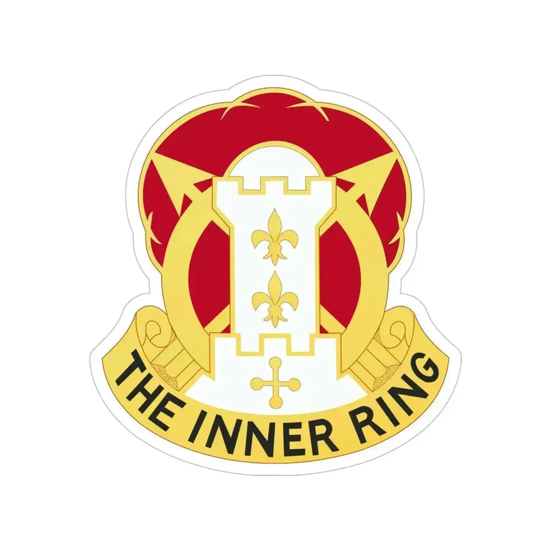17th Artillery Group (U.S. Army) Transparent STICKER Die-Cut Vinyl Decal 6 Inch - The Sticker Space