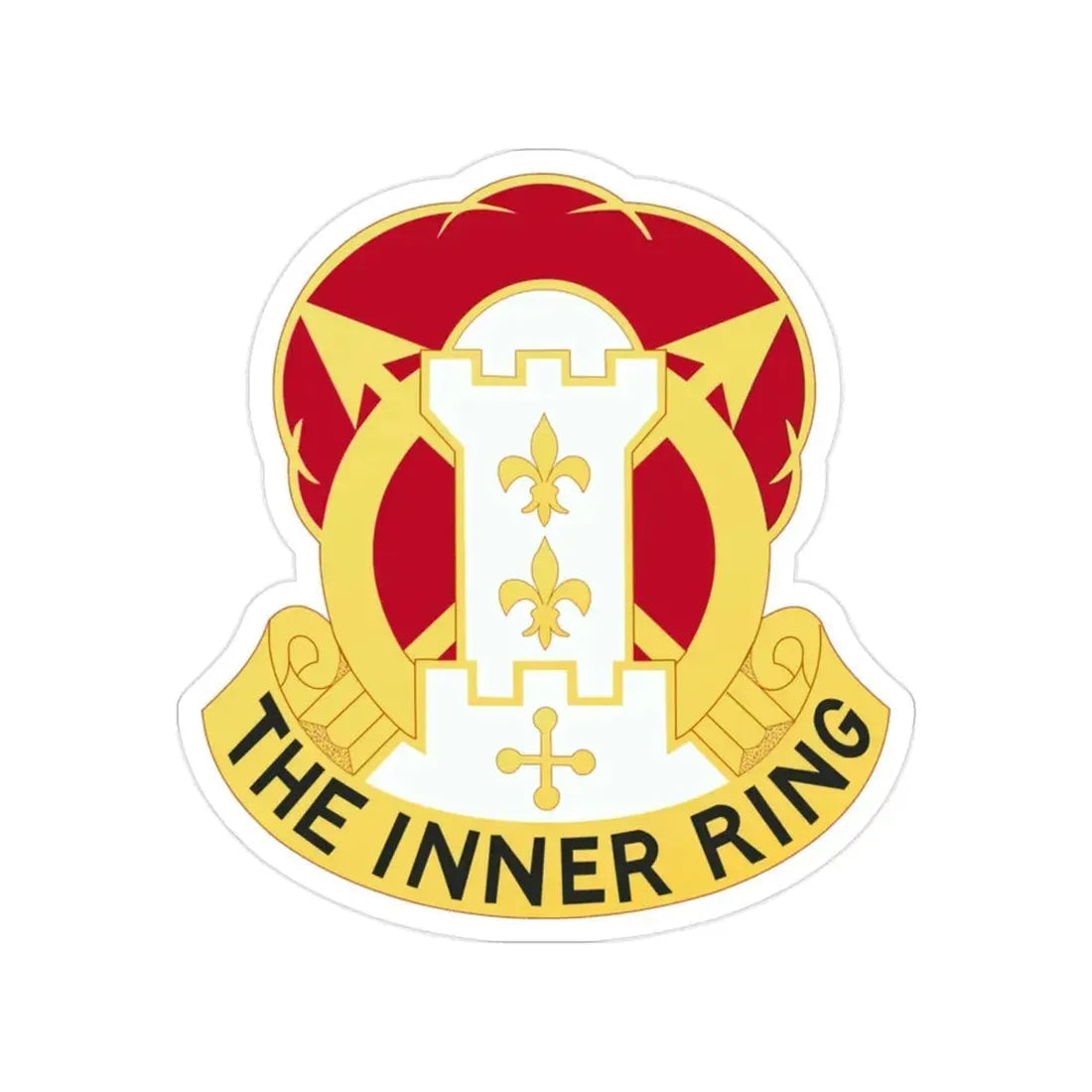 17th Artillery Group (U.S. Army) Transparent STICKER Die-Cut Vinyl Decal - The Sticker Space