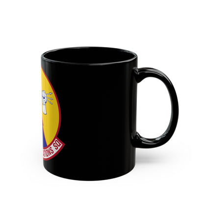 17th Communications Squadron (U.S. Air Force) Black Coffee Mug-The Sticker Space