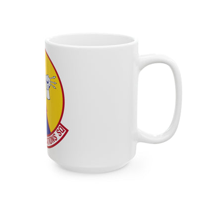 17th Communications Squadron (U.S. Air Force) White Coffee Mug-The Sticker Space