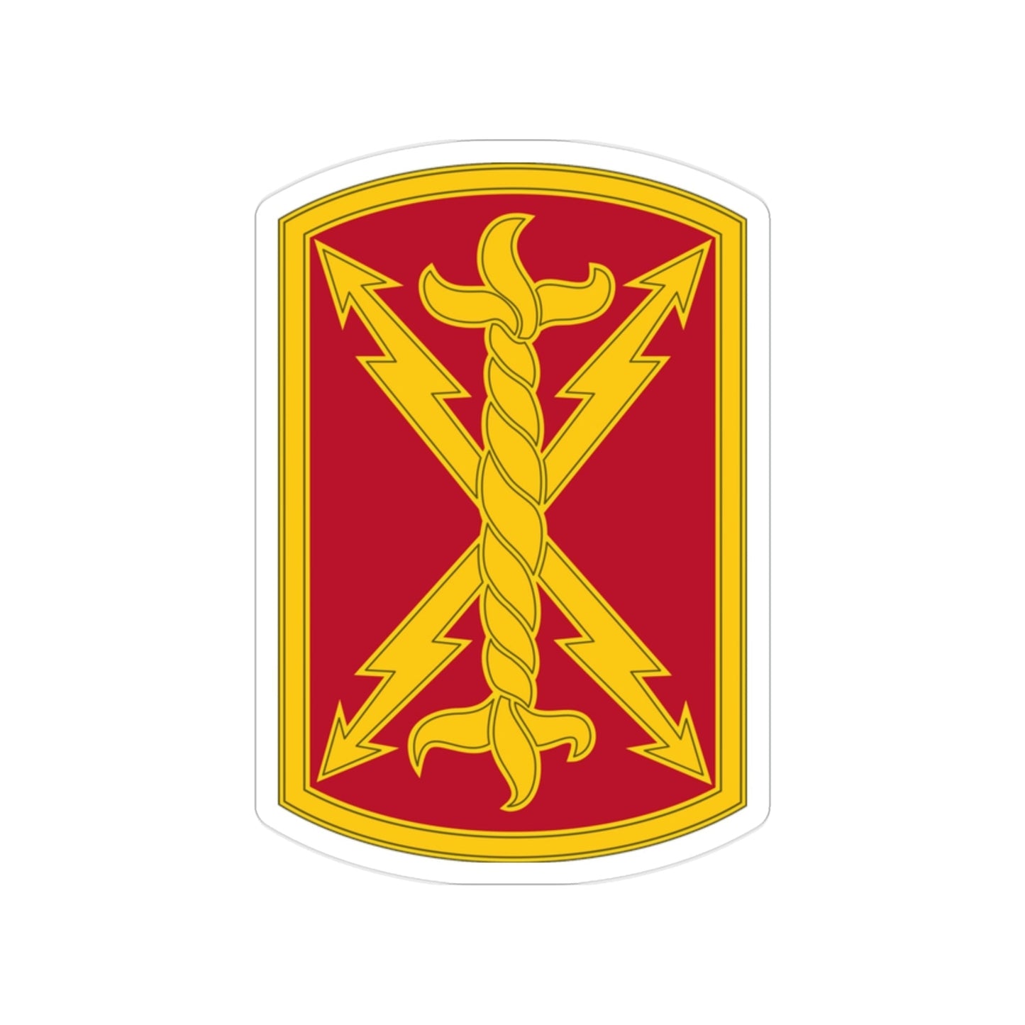 17th Field Artillery Brigade (U.S. Army) Transparent STICKER Die-Cut Vinyl Decal-2 Inch-The Sticker Space