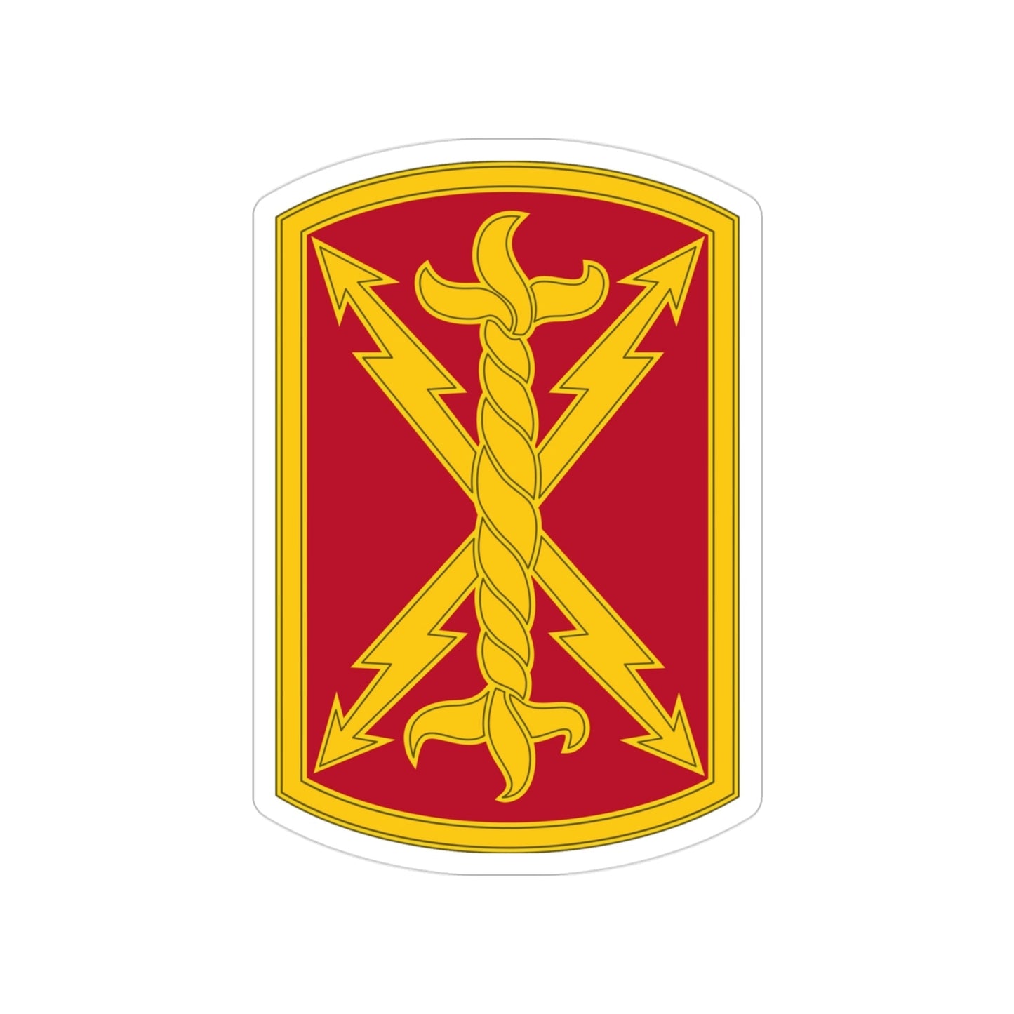 17th Field Artillery Brigade (U.S. Army) Transparent STICKER Die-Cut Vinyl Decal-3 Inch-The Sticker Space