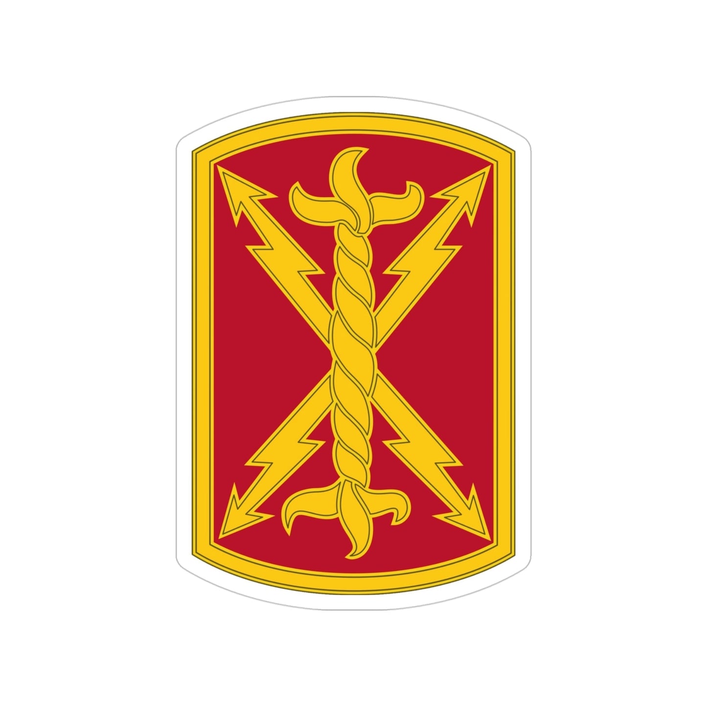 17th Field Artillery Brigade (U.S. Army) Transparent STICKER Die-Cut Vinyl Decal-4 Inch-The Sticker Space