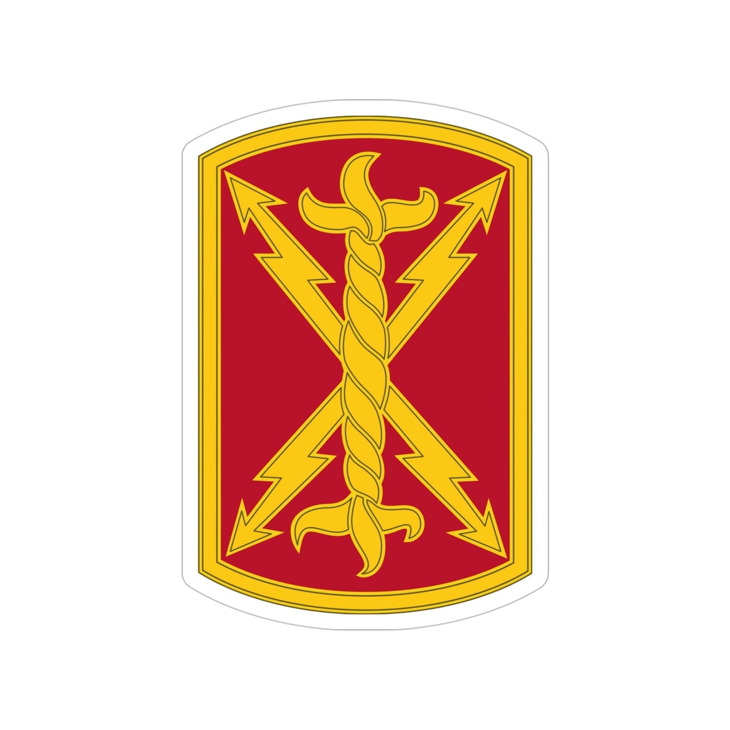 17th Field Artillery Brigade (U.S. Army) Transparent STICKER Die-Cut Vinyl Decal-5 Inch-The Sticker Space