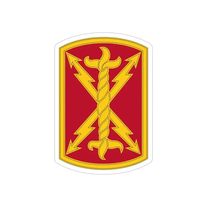 17th Field Artillery Brigade (U.S. Army) REVERSE PRINT Transparent Die-Cut STICKER - The Sticker Space