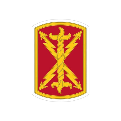 17th Field Artillery Brigade (U.S. Army) REVERSE PRINT Transparent Die-Cut STICKER - The Sticker Space