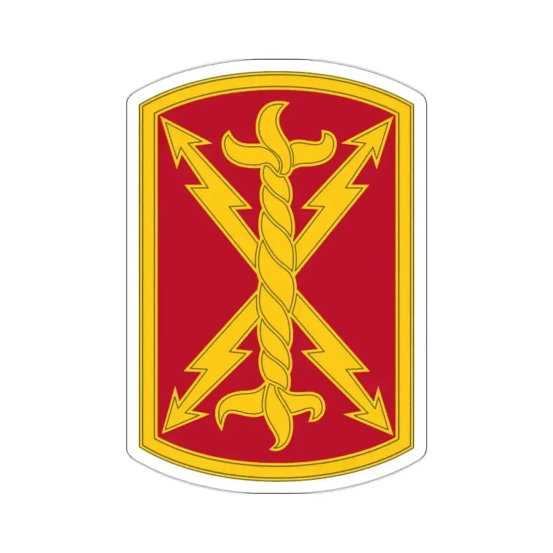 17th Field Artillery Brigade (U.S. Army) STICKER Vinyl Kiss-Cut Decal 2 Inch White - The Sticker Space