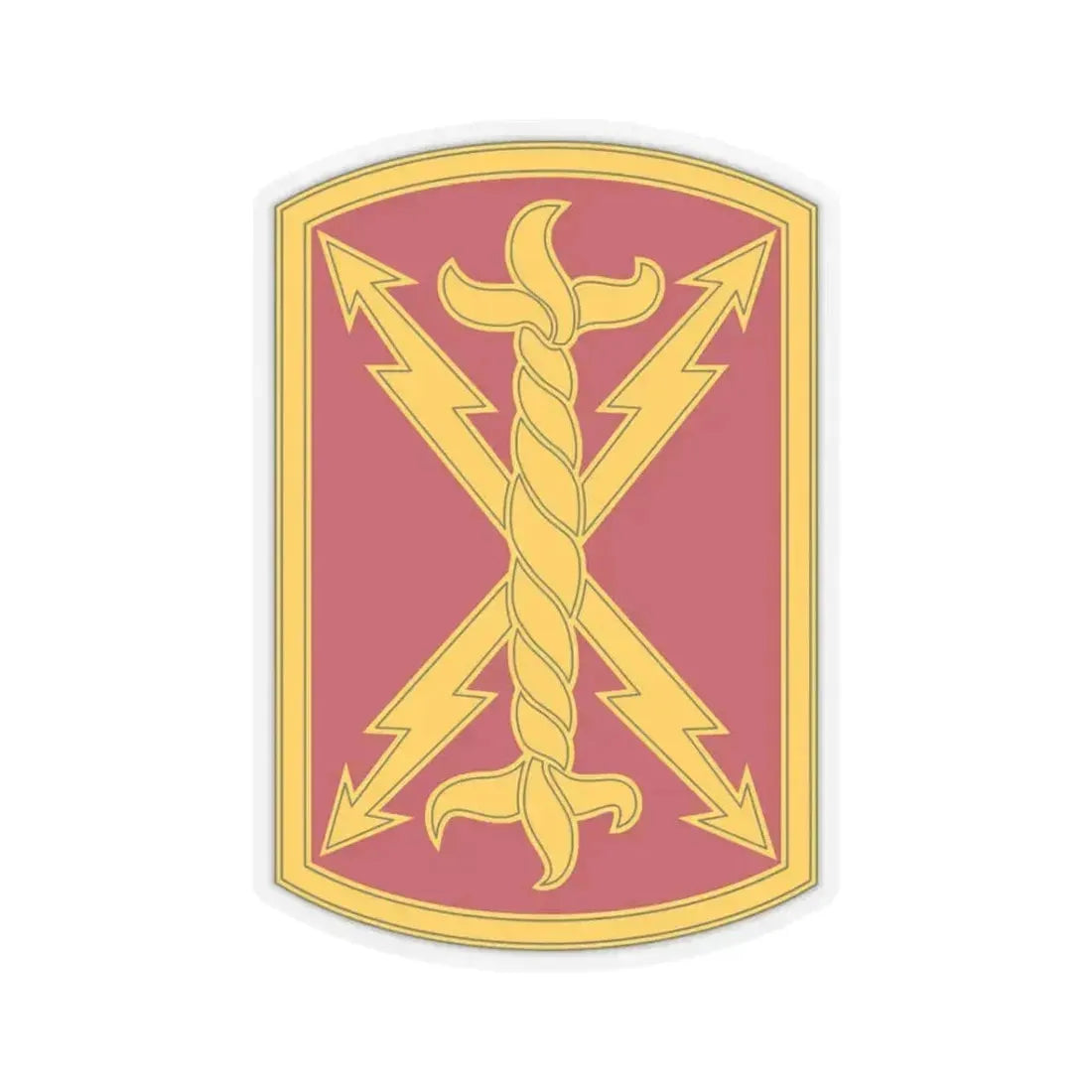 17th Field Artillery Brigade (U.S. Army) STICKER Vinyl Kiss-Cut Decal 3 Inch Transparent - The Sticker Space