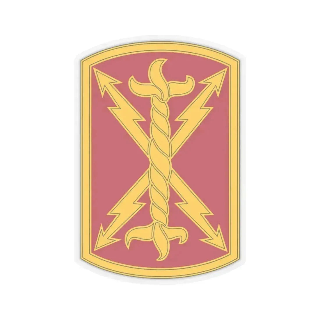 17th Field Artillery Brigade (U.S. Army) STICKER Vinyl Kiss-Cut Decal 4 Inch Transparent - The Sticker Space
