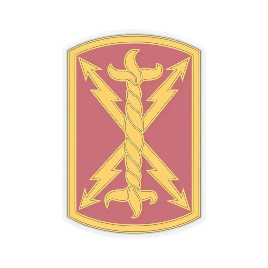 17th Field Artillery Brigade (U.S. Army) STICKER Vinyl Kiss-Cut Decal 6 Inch Transparent - The Sticker Space