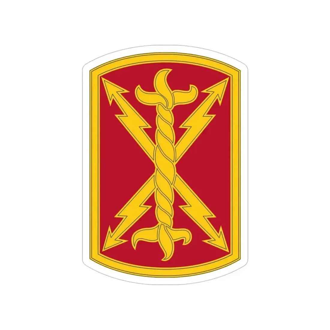 17th Field Artillery Brigade (U.S. Army) Transparent STICKER Die-Cut Vinyl Decal 5 Inch - The Sticker Space