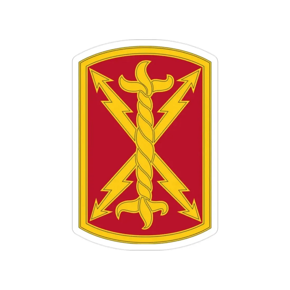 17th Field Artillery Brigade (U.S. Army) Transparent STICKER Die-Cut Vinyl Decal - The Sticker Space