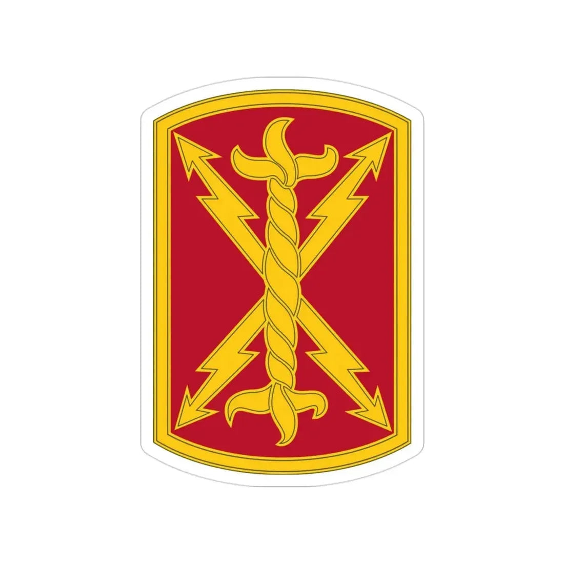 17th Field Artillery Brigade (U.S. Army) Transparent STICKER Die-Cut Vinyl Decal - The Sticker Space