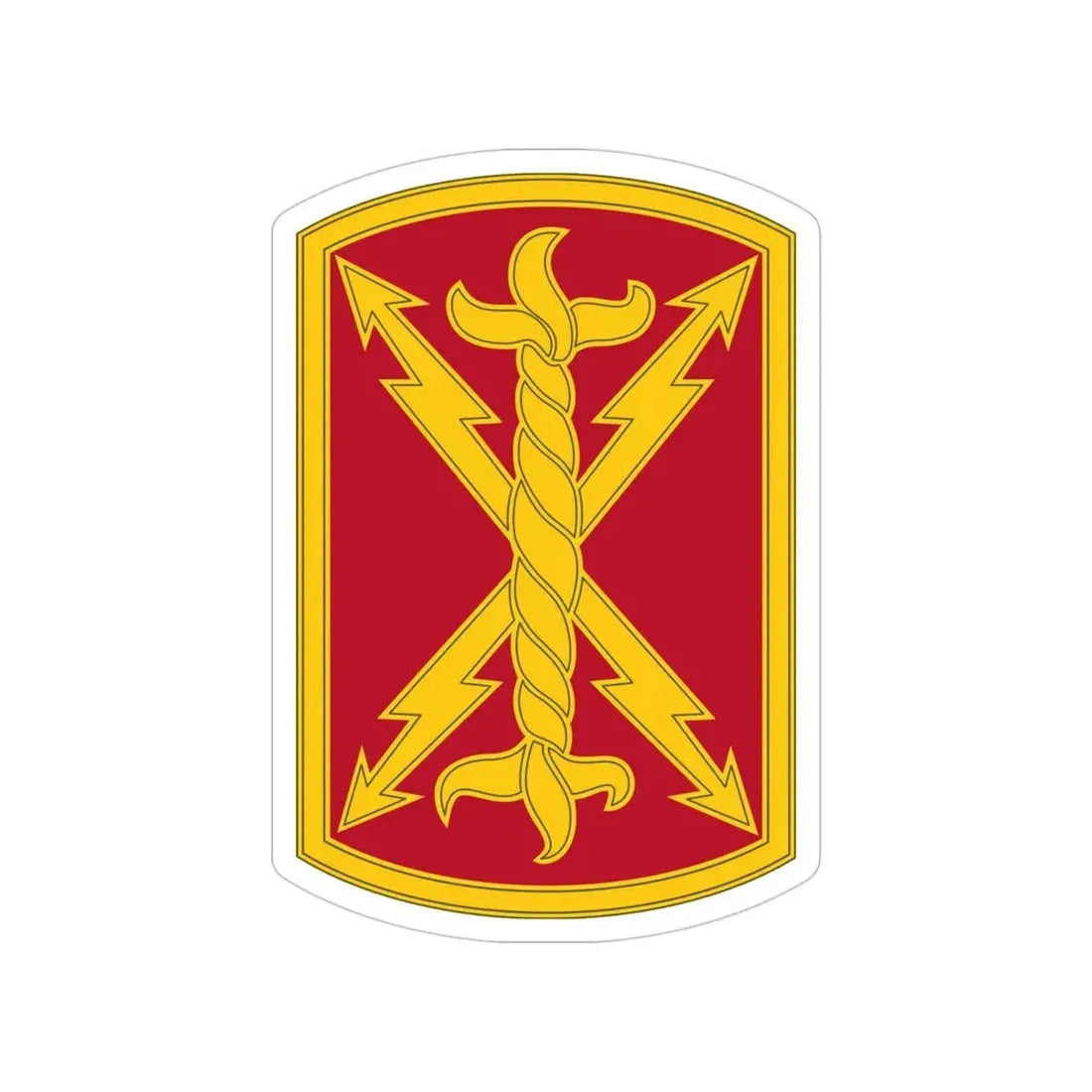 17th Field Artillery Brigade (U.S. Army) Transparent STICKER Die-Cut Vinyl Decal - The Sticker Space