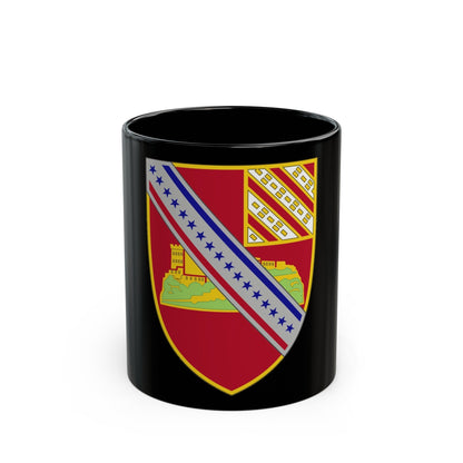 17th Field Artillery Regiment (U.S. Army) Black Coffee Mug-11oz-The Sticker Space