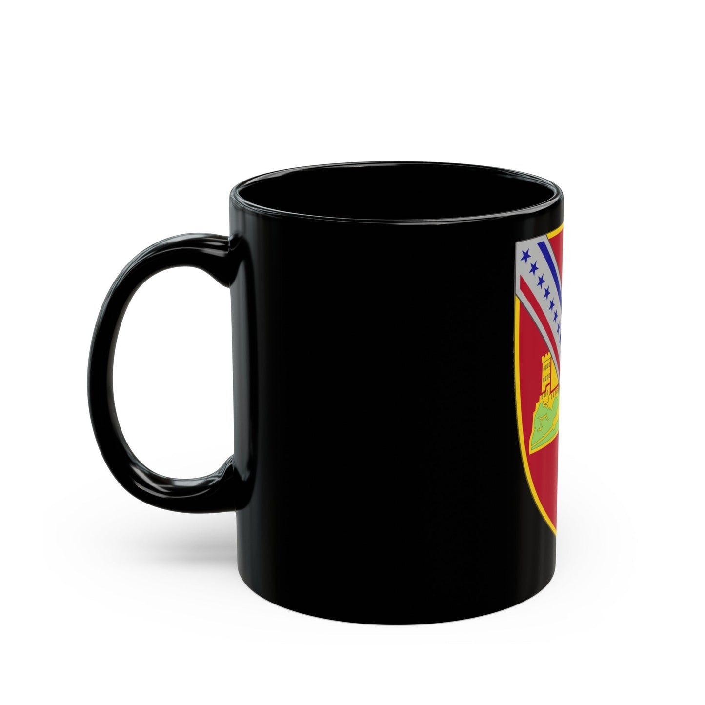 17th Field Artillery Regiment (U.S. Army) Black Coffee Mug-The Sticker Space