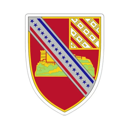 17th Field Artillery Regiment (U.S. Army) STICKER Vinyl Kiss-Cut Decal 2 Inch White - The Sticker Space