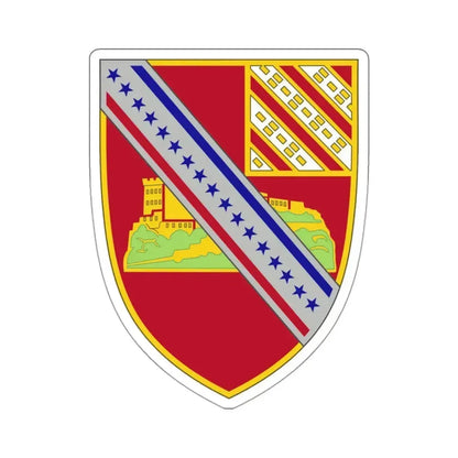 17th Field Artillery Regiment (U.S. Army) STICKER Vinyl Kiss-Cut Decal 3 Inch White - The Sticker Space