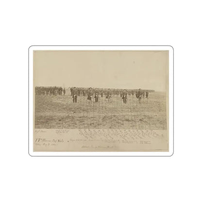 17th Maine Inf. Vols. (U.S. Civil War) STICKER Vinyl Die-Cut Decal - The Sticker Space