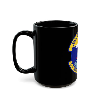 17th Munitions Squadron (U.S. Air Force) Black Coffee Mug-The Sticker Space