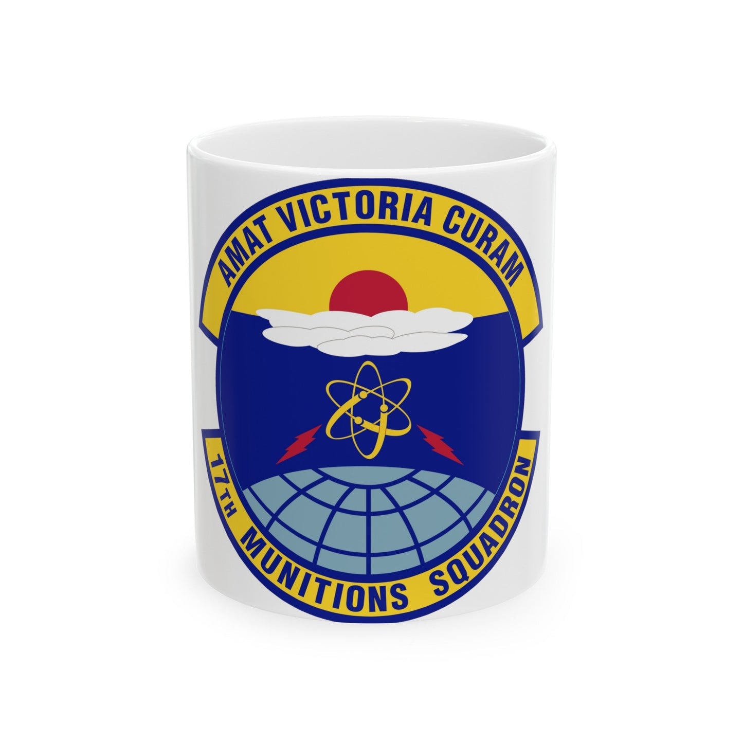 17th Munitions Squadron (U.S. Air Force) White Coffee Mug-11oz-The Sticker Space