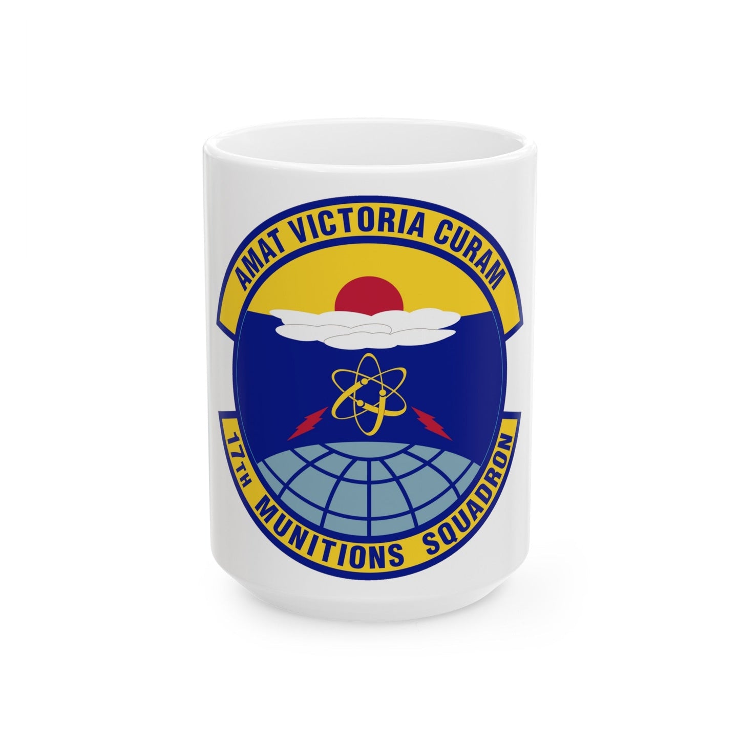 17th Munitions Squadron (U.S. Air Force) White Coffee Mug-15oz-The Sticker Space