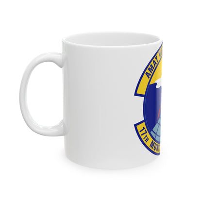 17th Munitions Squadron (U.S. Air Force) White Coffee Mug-The Sticker Space