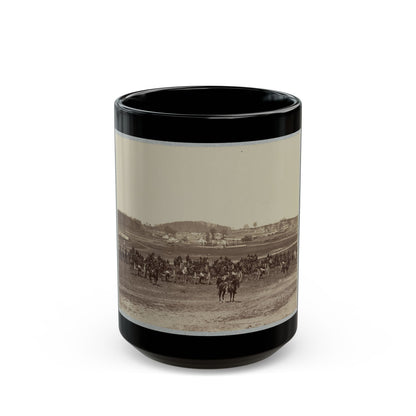 17th New York Battery Artillery Depot, (Camp Barry) Near Washington, D.C. (U.S. Civil War) Black Coffee Mug