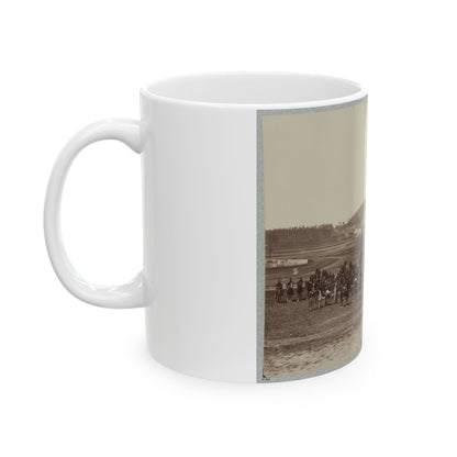 17th New York Battery Artillery Depot, (Camp Barry) Near Washington, D.C. (U.S. Civil War) White Coffee Mug