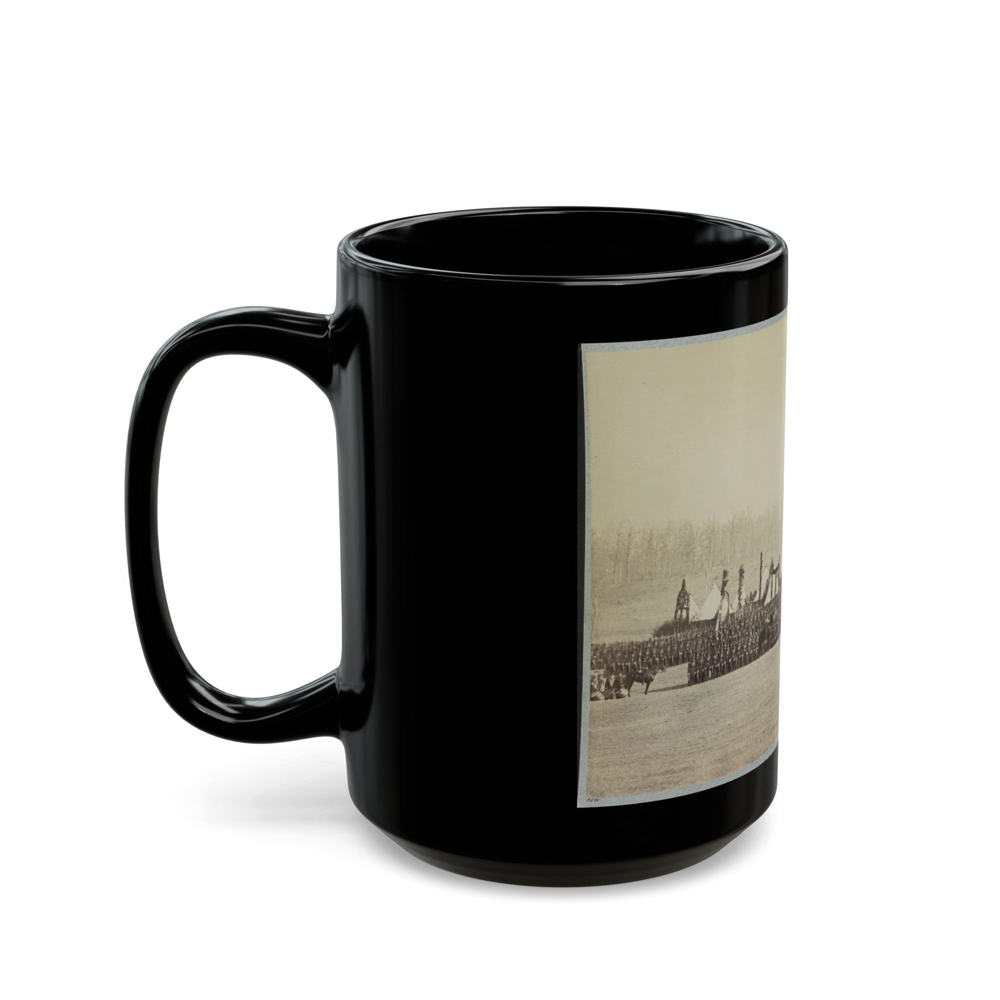 17th New York Infantry (U.S. Civil War) Black Coffee Mug-The Sticker Space