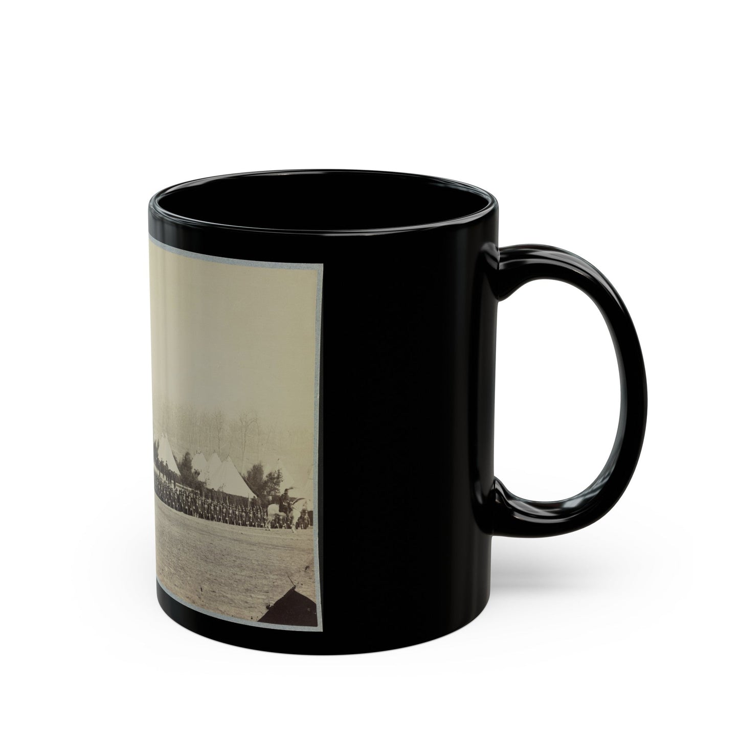 17th New York Infantry (U.S. Civil War) Black Coffee Mug-The Sticker Space