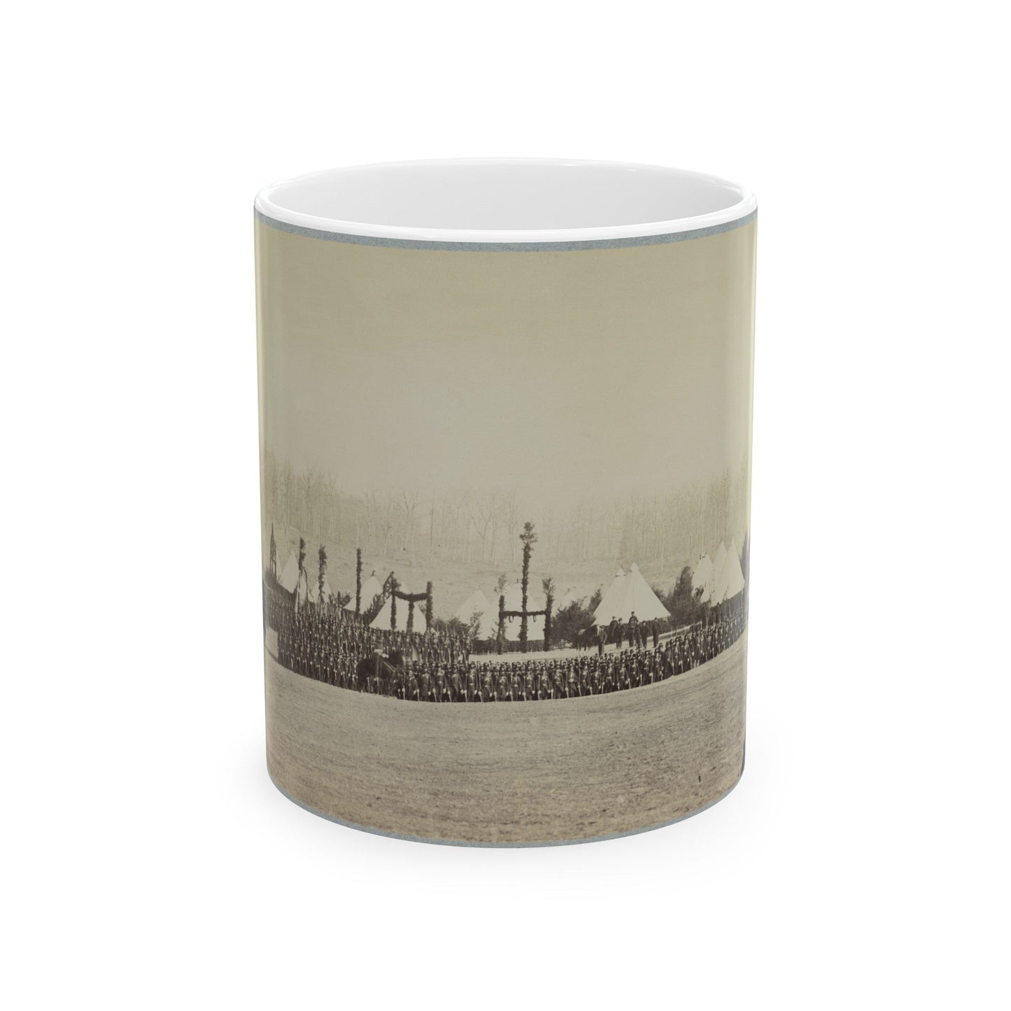 17th New York Infantry (U.S. Civil War) White Coffee Mug-11oz-The Sticker Space