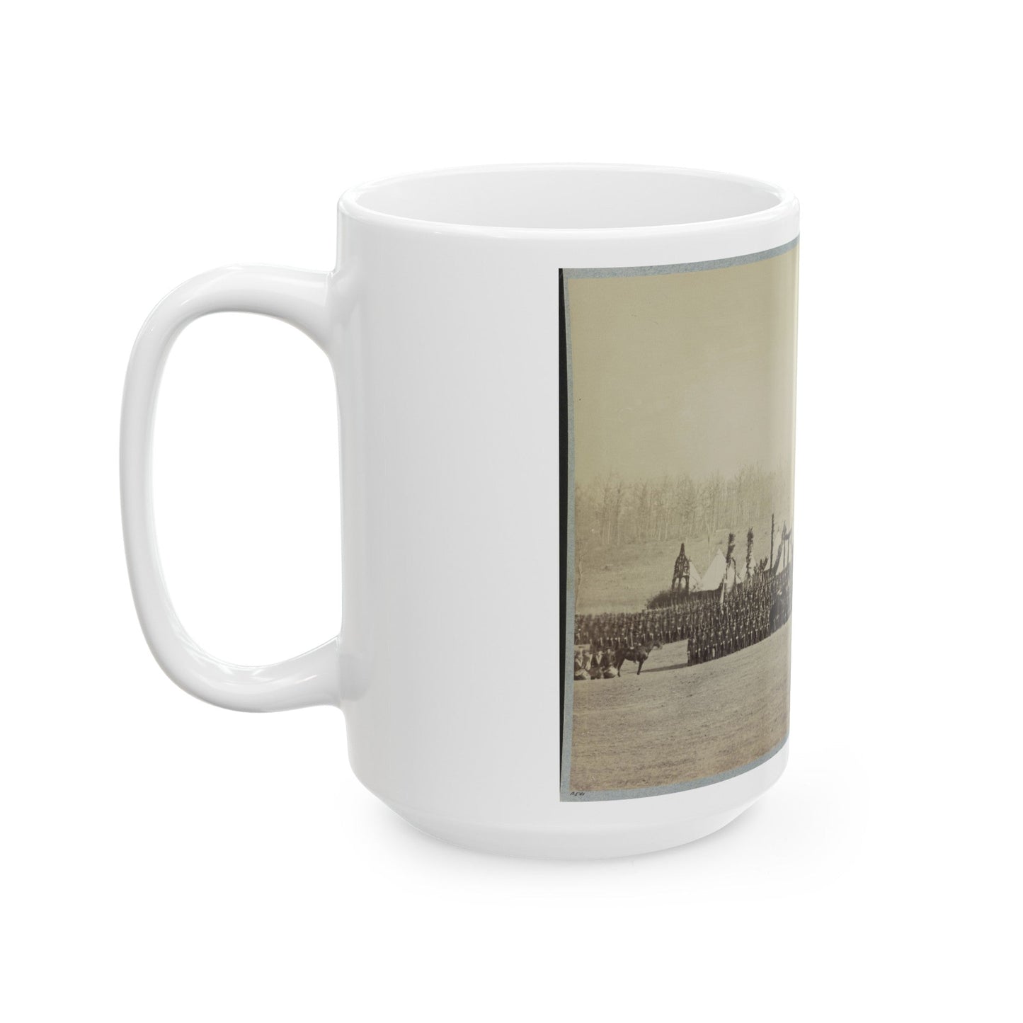 17th New York Infantry (U.S. Civil War) White Coffee Mug-The Sticker Space