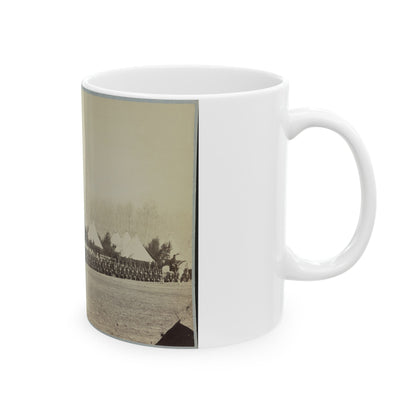 17th New York Infantry (U.S. Civil War) White Coffee Mug-The Sticker Space