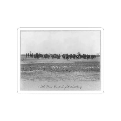 17th New York Light Battery (U.S. Civil War) STICKER Vinyl Die-Cut Decal - The Sticker Space