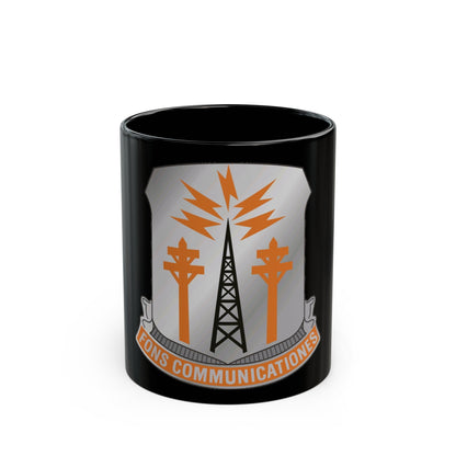 17th Signal Battalion (U.S. Army) Black Coffee Mug-11oz-The Sticker Space