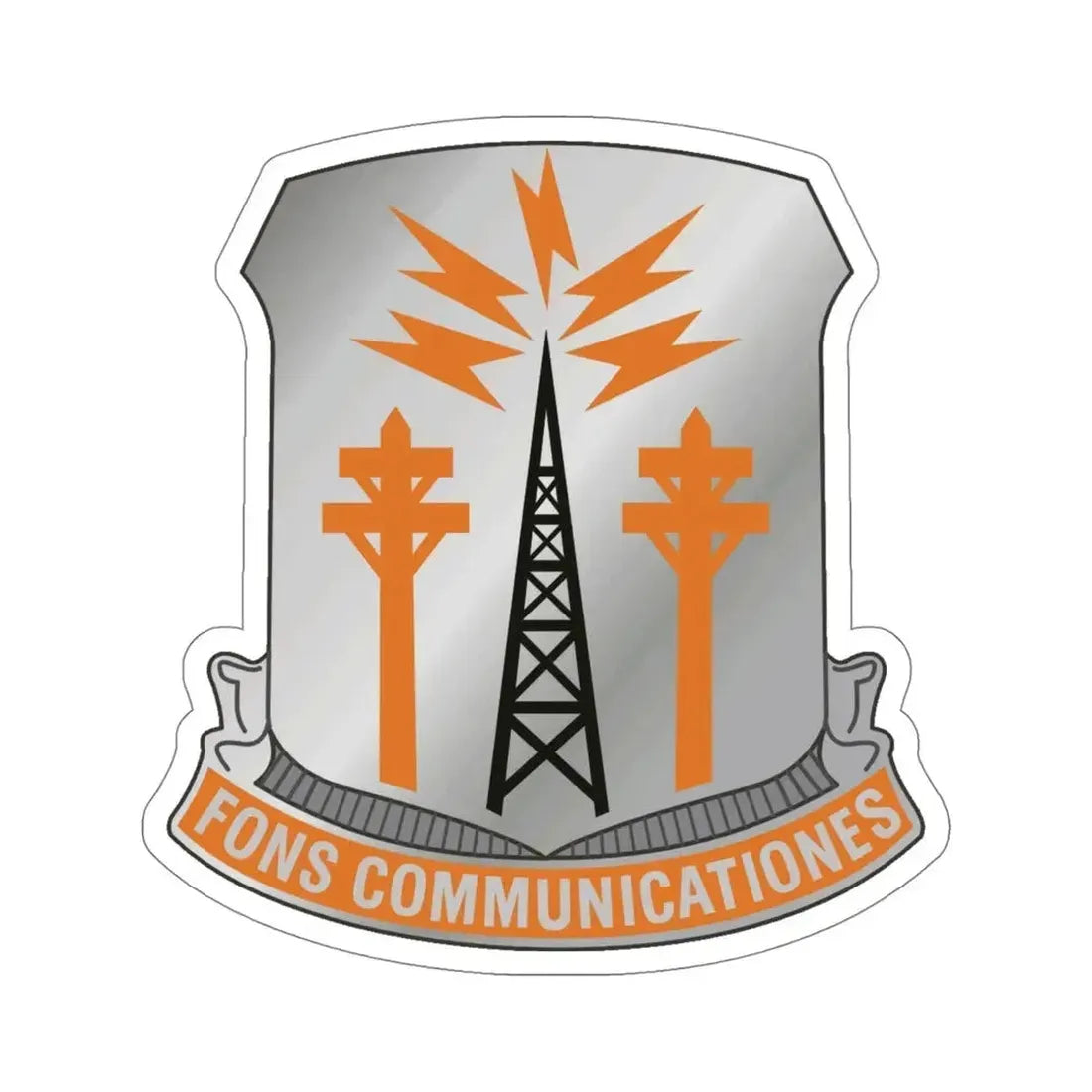 17th Signal Battalion (U.S. Army) STICKER Vinyl Die-Cut Decal 5 Inch - The Sticker Space