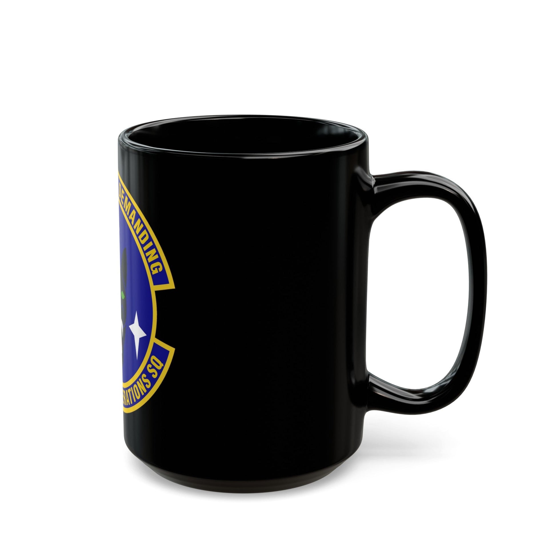 17th Special Operations Squadron (U.S. Air Force) Black Coffee Mug-The Sticker Space