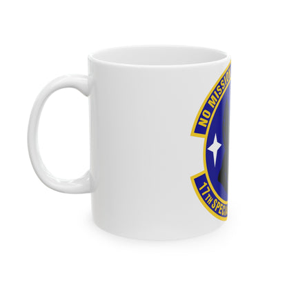 17th Special Operations Squadron (U.S. Air Force) White Coffee Mug-The Sticker Space