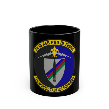 17th Special Tactics Squadron (U.S. Air Force) Black Coffee Mug-11oz-The Sticker Space