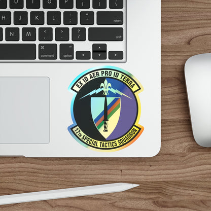 17th Special Tactics Squadron (U.S. Air Force) Holographic STICKER Die-Cut Vinyl Decal-The Sticker Space