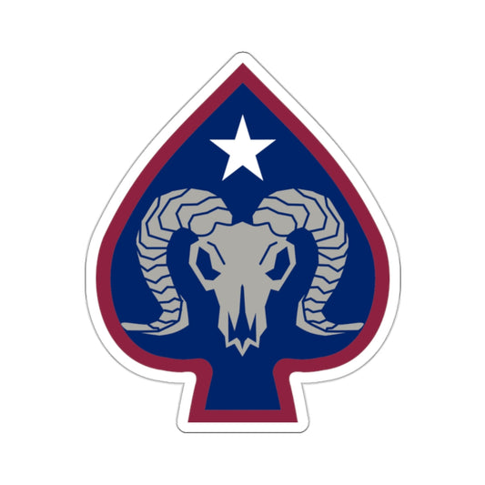 17th Sustainment Brigade (U.S. Army) STICKER Vinyl Kiss-Cut Decal-2 Inch-White-The Sticker Space