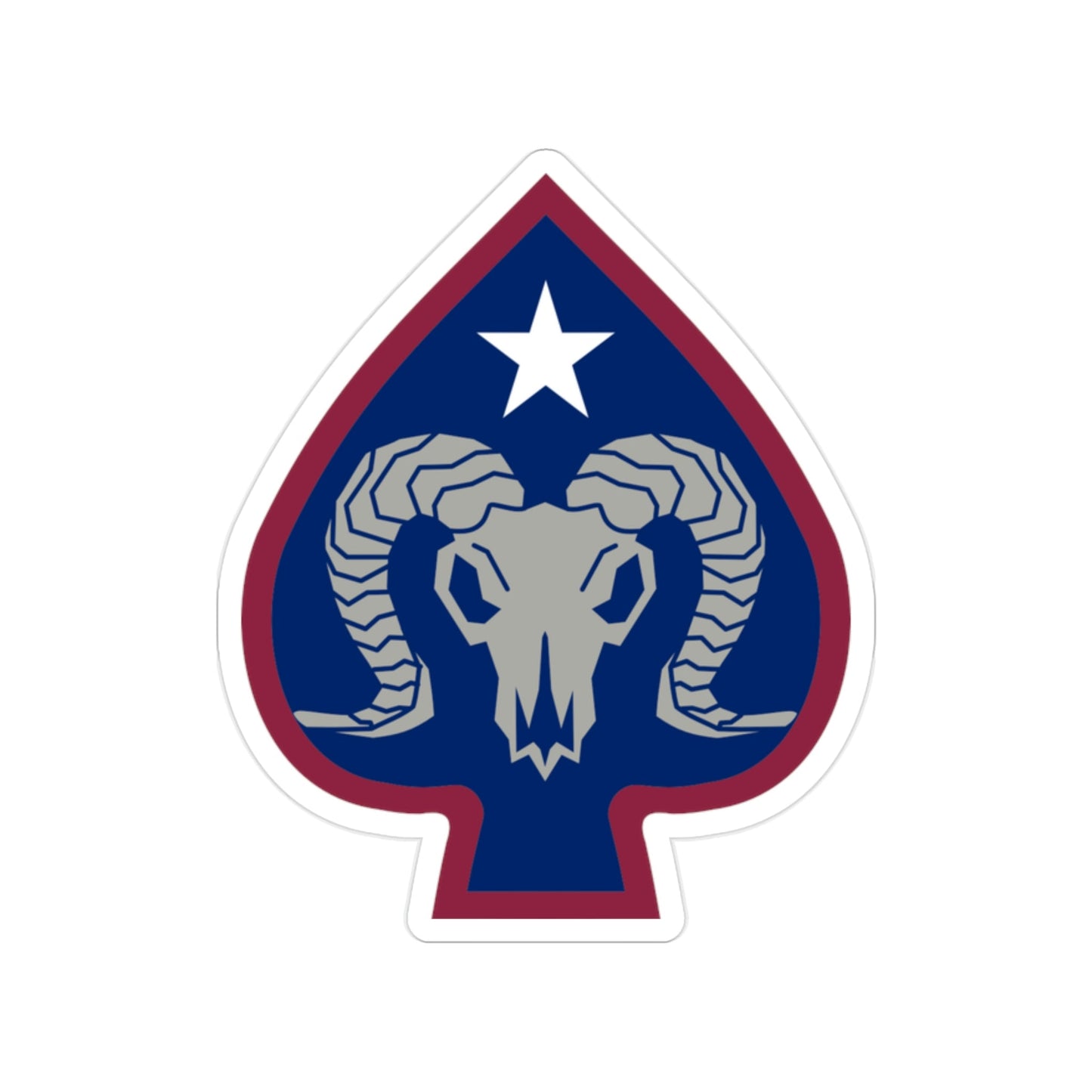 17th Sustainment Brigade (U.S. Army) Transparent STICKER Die-Cut Vinyl Decal-2 Inch-The Sticker Space