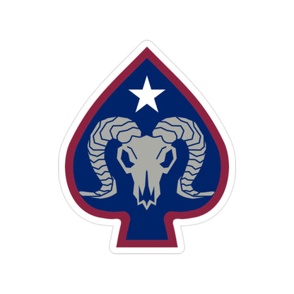 17th Sustainment Brigade (U.S. Army) Transparent STICKER Die-Cut Vinyl Decal-2 Inch-The Sticker Space