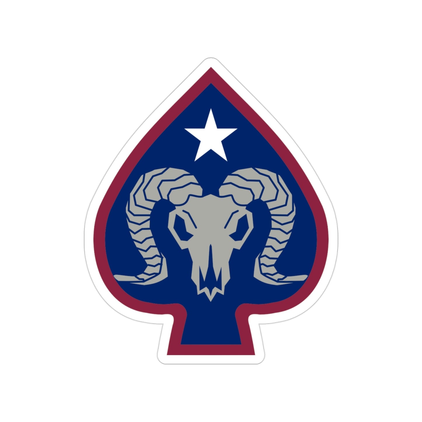 17th Sustainment Brigade (U.S. Army) Transparent STICKER Die-Cut Vinyl Decal-3 Inch-The Sticker Space