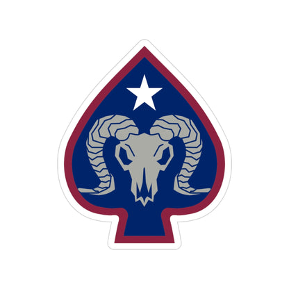 17th Sustainment Brigade (U.S. Army) Transparent STICKER Die-Cut Vinyl Decal-3 Inch-The Sticker Space